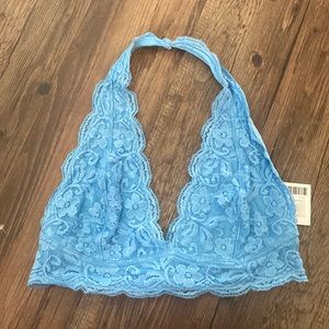 Urban Outfitters Blue Halter Bralette
